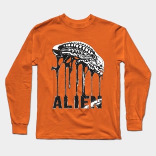 Alien Xeno Drip Long Sleeve T-Shirt